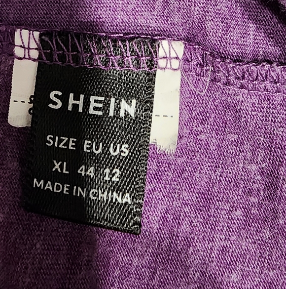 Women's Purple V-Neck Sleeveless Top - Picture 4 of 7